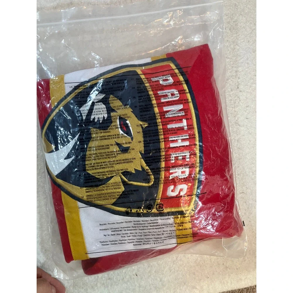 Adidas Florida Panthers Paul Maurice Authentic Pro NHL Hockey Jersey Red Size 54